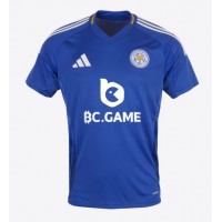 Fotbalové Dres Leicester City Domácí 2024-25 Krátký Rukáv